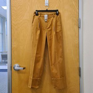 J. Crew NWT Pleated Chino Pant size 4